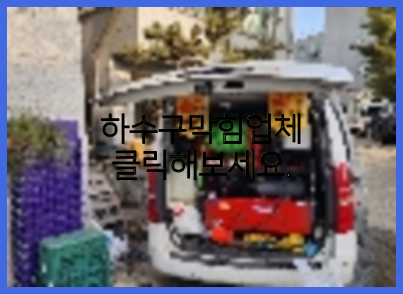 하수구청소